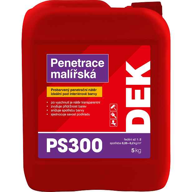 Penetrace malířská DEK PS300 5 kg
