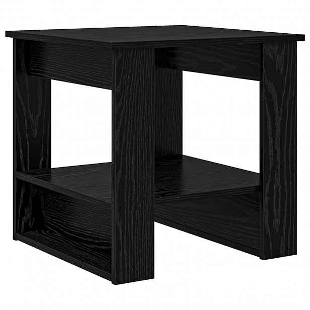 vidaXL Konferenční stolek Černý dub 51 x 50 x 50 cm Kompozitní dřevo