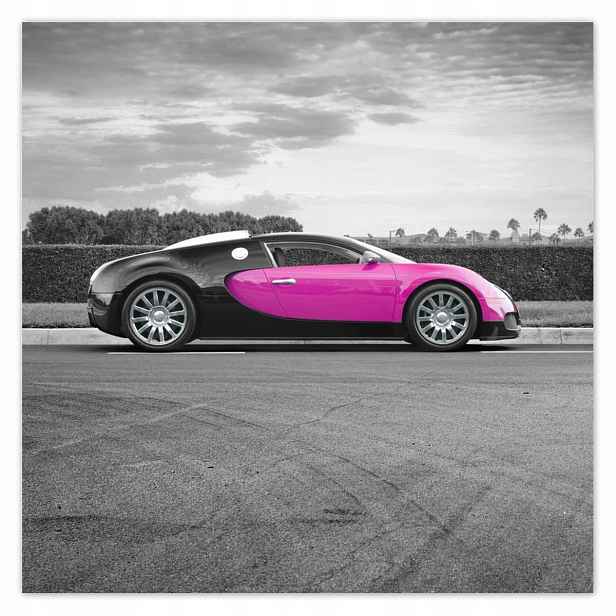 Plakáty 140x140 Bugatti Sportovní automobil