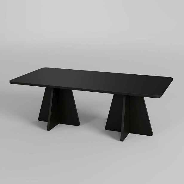 Konferenční stolek Double Mushroom Black