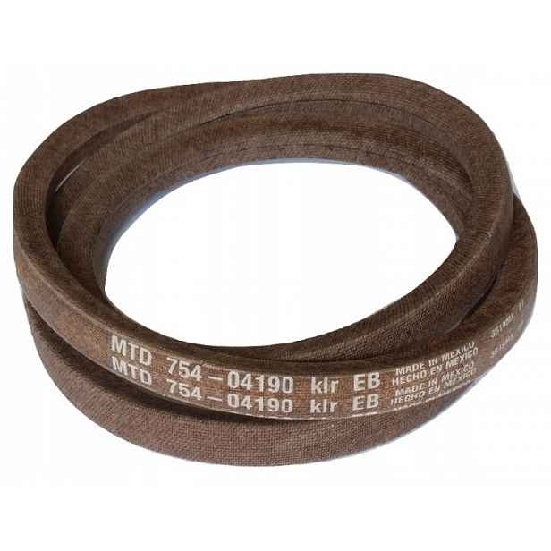 Pásek pro pohon nožů Mtd 754-04190 16 x 1454 mm, originál traktoru ridera, 76 cm