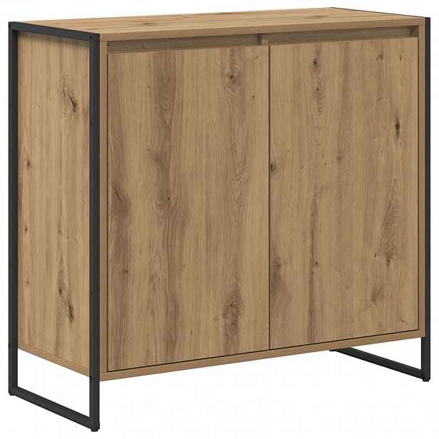 vidaXL Boční skříňka Dub artisan 79 x 36 x 75 cm Kompozitní dřevo
