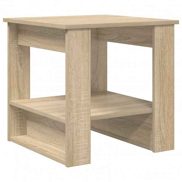 vidaXL Konferenční stolek Sonoma dub 51 x 50 x 50 cm Kompozitní dřevo