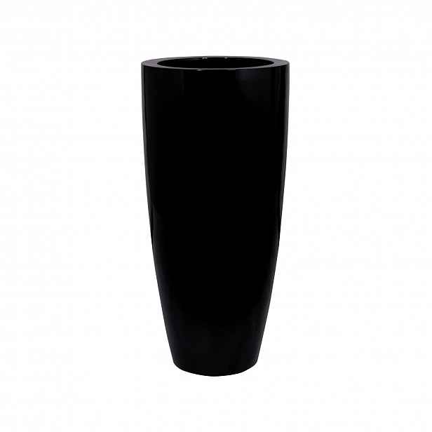 Květináč Dax, barva černá, více velikostí - PotteryPots Velikost: XL - v. 100 cm, ⌀ 47 cm
