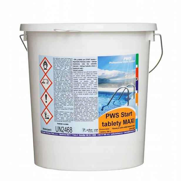 Pws Duo tablety do bazénu 10kg bazénová chemie