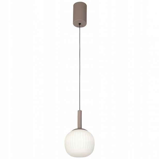 Závěsná stropní Led lampa hnědá nad stůl ostrov do kuchyně jídelny Montes