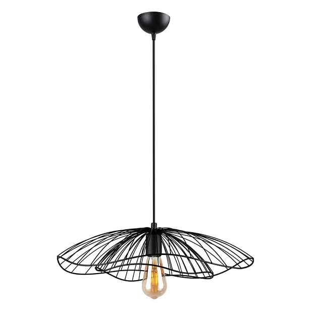 Černé závěsné svítidlo Squid Lighting Root, výška 111 cm