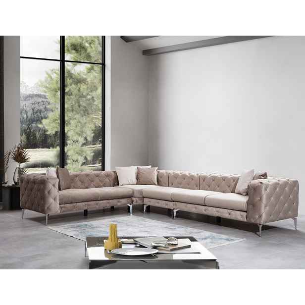 Rohová sedací souprava Como Corner Left - Beige