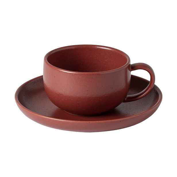 Červený kameninový šálek 210 ml Pacifica – Casafina