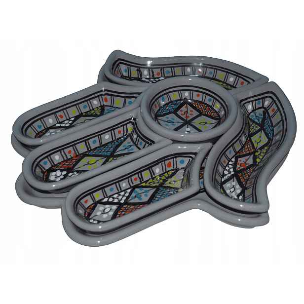 Meze Set pro Mezze Meze Fatima Maroko Tunisko Hamsa