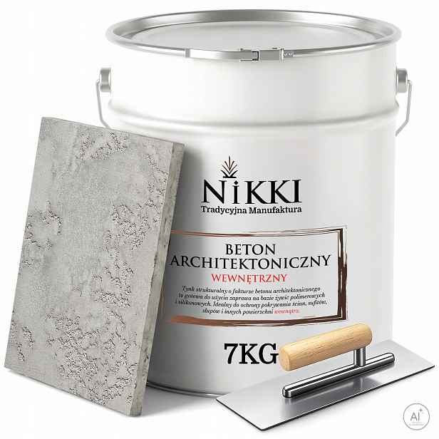 Dekorativní architektonický beton vnitřní 7 kg šedý přírodní Paca