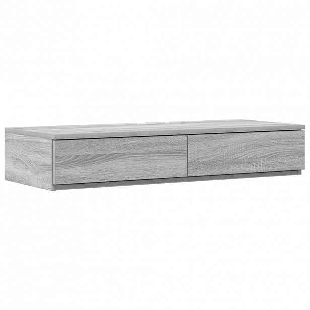 vidaXL Zásuvky pod postel Šedá Sonoma 75 x 36,5 x 16,5 cm