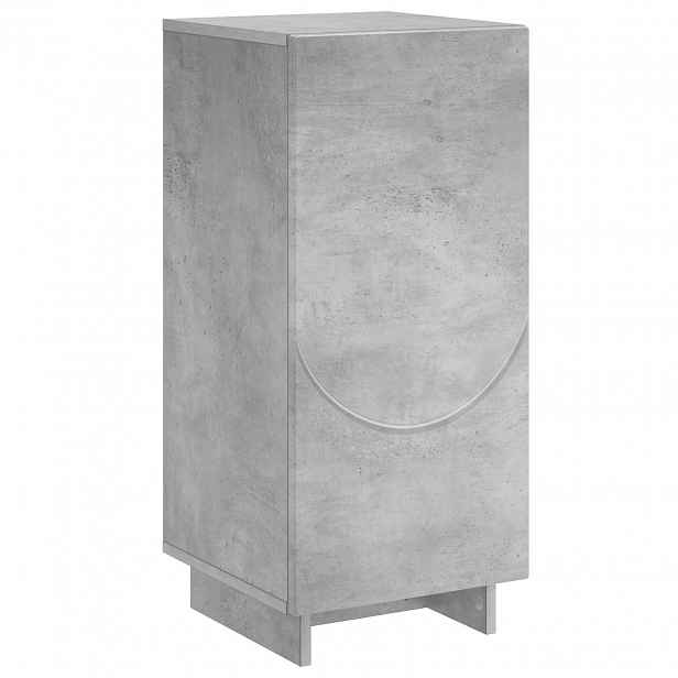 vidaXL Příborník Betonově šedá 33,5 x 34,5 x 75 cm Kompozitní dřevo