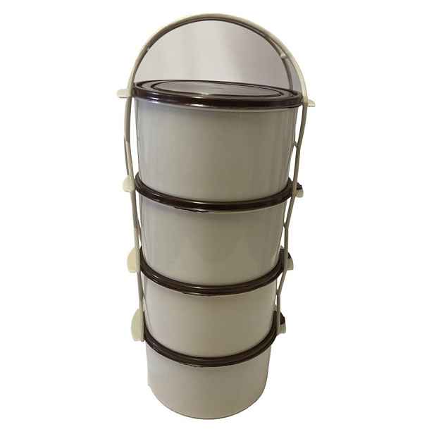 jídlonosič 4D (4x2,0l) NEBALENÝ, plast