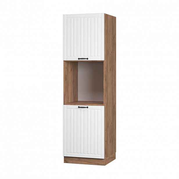 Vicco SKŘÍŇKA NA VESTAVĚNOU TROUBU Fame-Line Bílý venkovský dům 60 cm otevřený