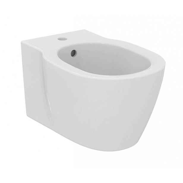 Ideal Standard Connect - Závěsný bidet, s přepadem, otvor pro baterii, Ideal Plus, bílá E2907MA