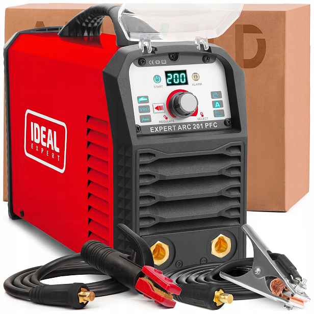 Invertorová Svářečka Ideal Expert Arc 201 Pfc 230V 200A Mma Tig Lift Hot Start