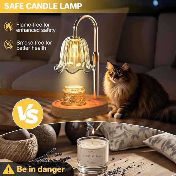 Lampa Na Ohřívání Svíček, Lampa Na Tavení Vosku, Aromatické Svícny