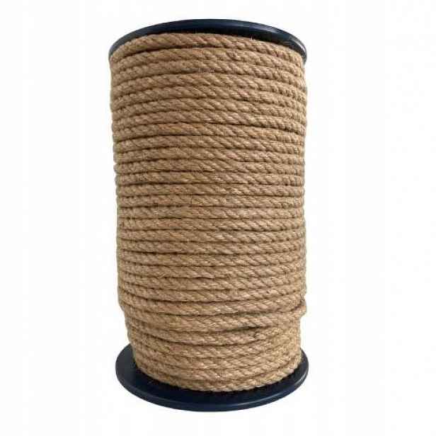 Lano stáčené přírodní 10 mm, 100 m, Enpro