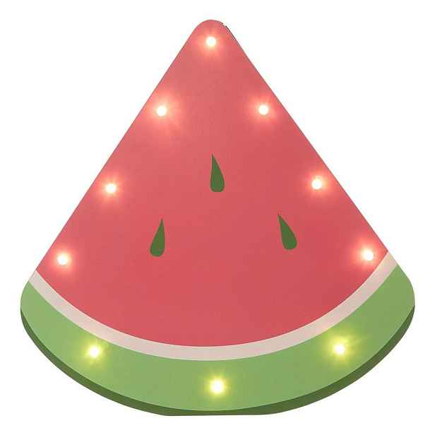 Růžová světelná dekorace Watermelon – Premier Housewares