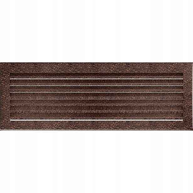 Ventilační mřížka krbová Fresh 17x49 měděná