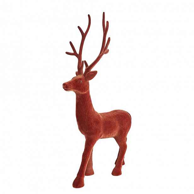 Butlers X-MAS Dekorační jelen 74 cm - hnědá