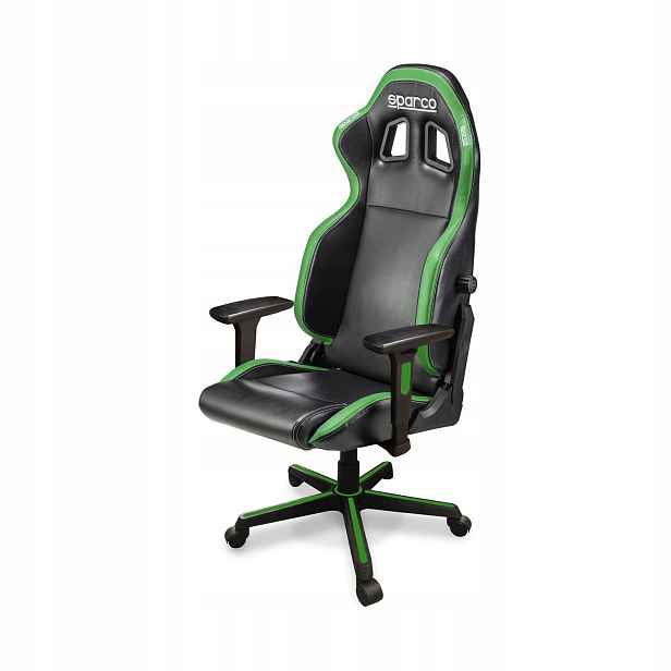 Kancelářská židle Sparco Icon černá/zelená