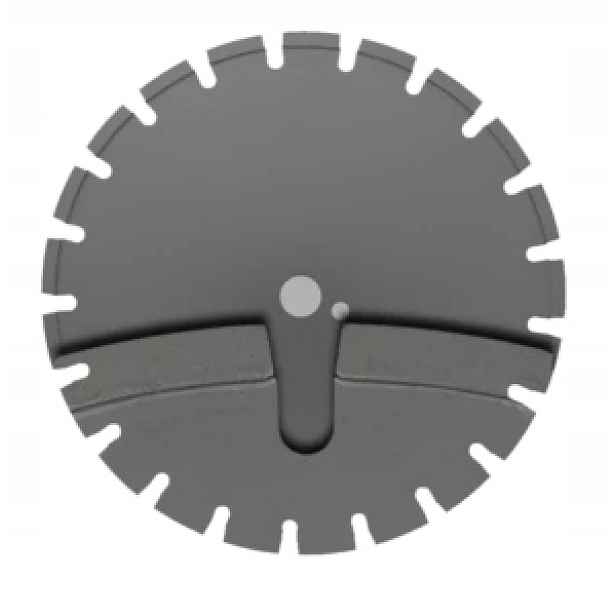 Midan Dilatační Fréza pro Asfalt 400 mm 10x10x24