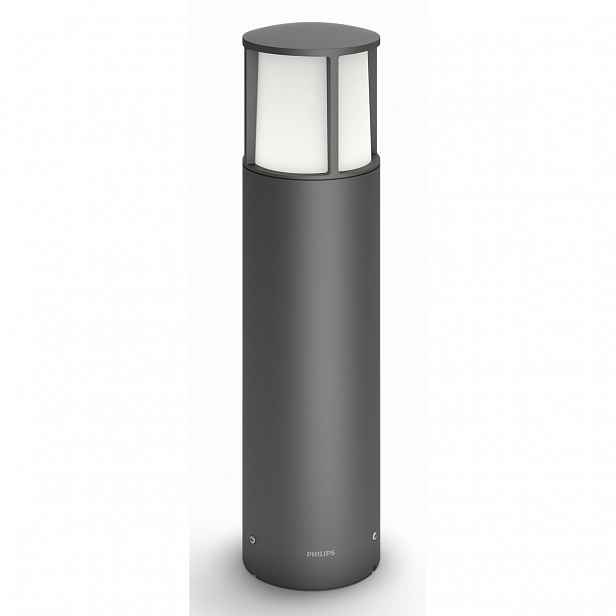 Philips 16466/93/16 Stock Venkovní sloupkové LED svítidlo 40 cm, antracit
