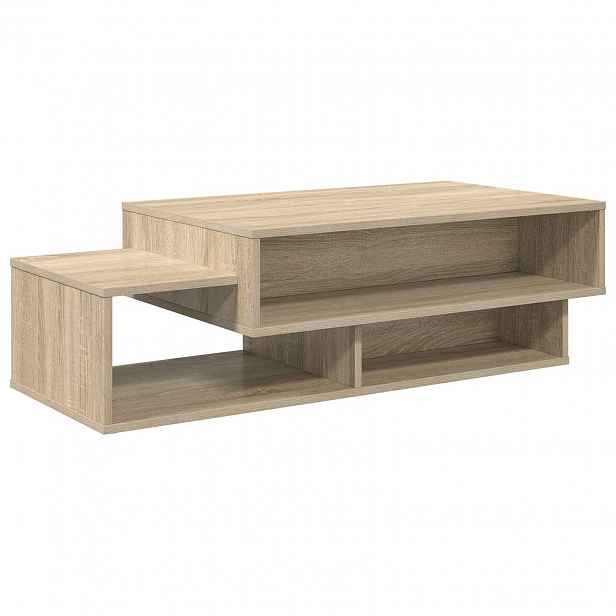 vidaXL Konferenční stolek Sonoma dub 105 x 50 x 32,5 cm