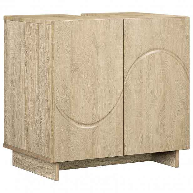 vidaXL Koupelnová skříňka Dub sonoma 60 x 41 x 58 cm Kompozitní dřevo