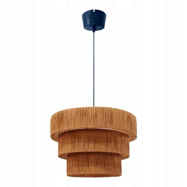 Závěsná lampa GoodHome Bellflower 1 x E27 tmavě hnědá