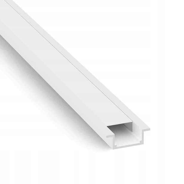 Eko-Light Profil Zapuštěný Mb EKG2437 Mléčný štít Bílý 2 m 20 kusů