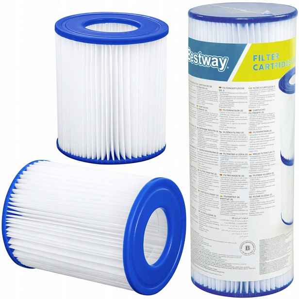 Filtry pro bazénové čerpadlo typ II, náplň, bazénové čerpadlo Bestway 4 ks 2026