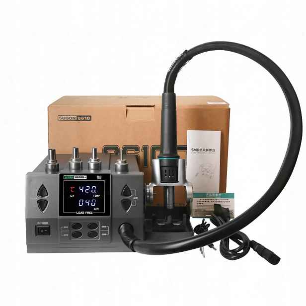 Hot Air Pájecí Stanice Pro Bga Smd Sugon 8610D+ 1000W