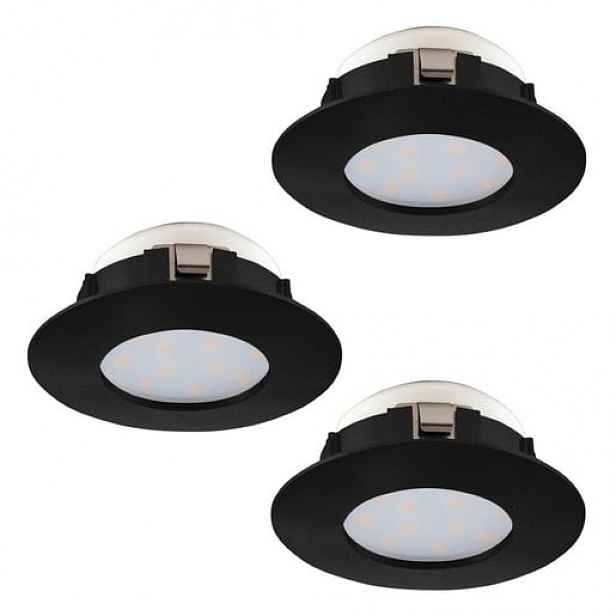 LED Bodové osvětlení Eglo PINEDA černá 900744