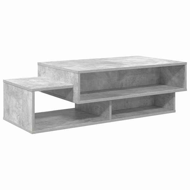 vidaXL Konferenční stolek Betonově šedá 105 x 50 x 32,5 cm