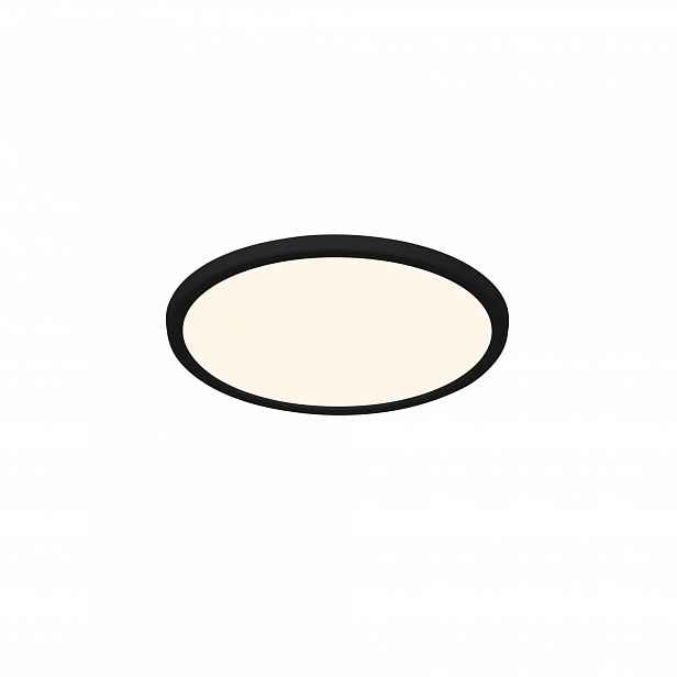 Stropní Svítidlo na omítku Led 15W Černá Stmívatelná Cct Oja Smart Nordlux