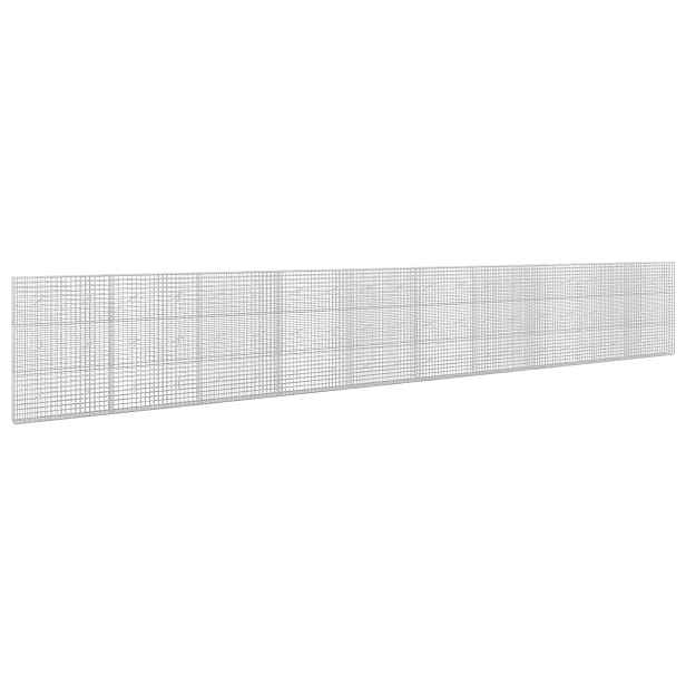 vidaXL Gabion s drátem 3,5 mm a síťkou 5x5 cm 1000x20x150 cm