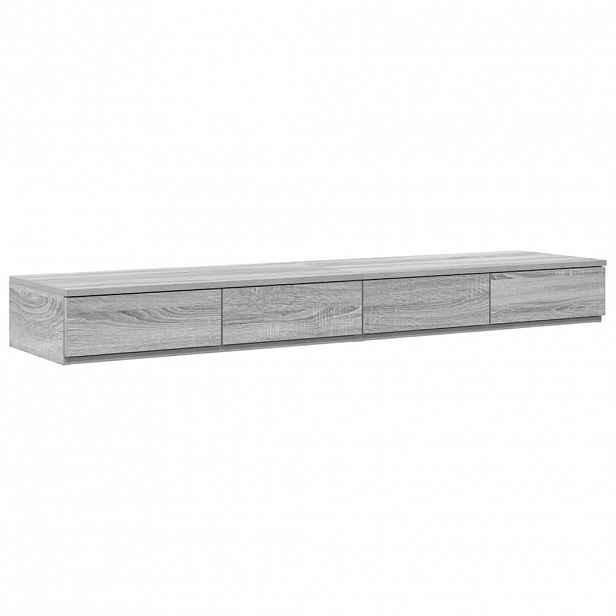 vidaXL Zásuvky pod postel Šedá Sonoma 160 x 36,5 x 16,5 cm