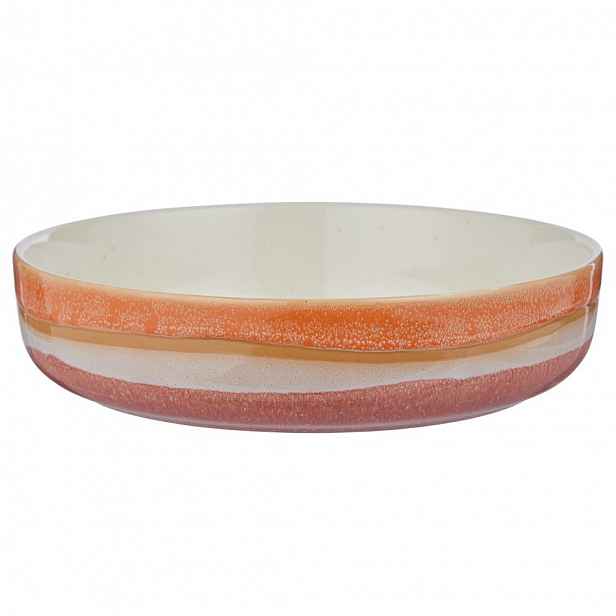 Butlers MEDLEY Talíř na těstoviny  21 cm - oranžová