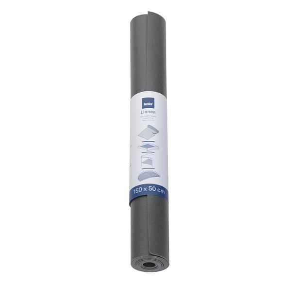 KELA Podložka do zásuvky LINNEA PVC šedá 150 x 50 cm KL-11389