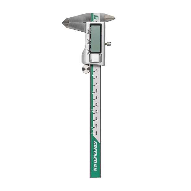 Přesné elektronické posuvné měřítko Greener s LCD displejem 0-150 mm pouzdro