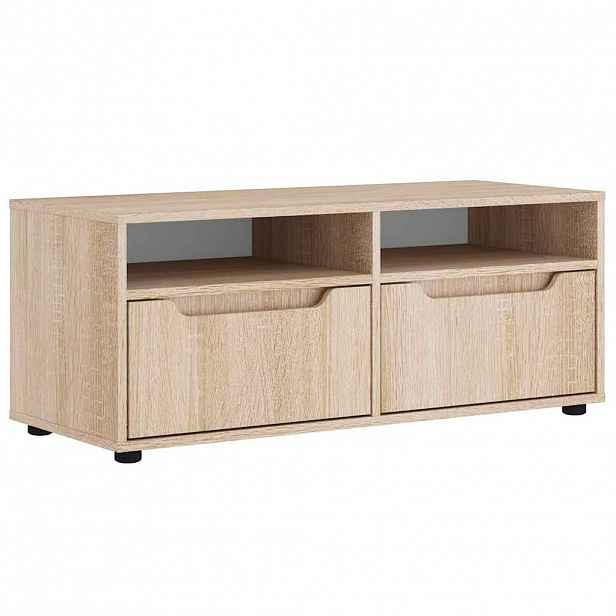 vidaXL TV skříňka VISNES dub sonoma 100x40x38 cm kompozitní dřevo