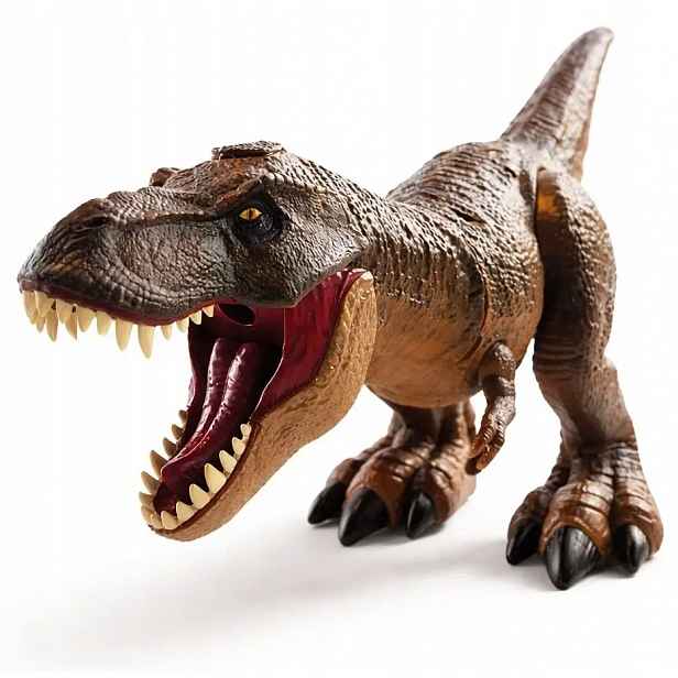 Dálkově Ovládaný Dinosaurus T-rex S Párou Chodí, Řve A Chrlí Oheň Rc