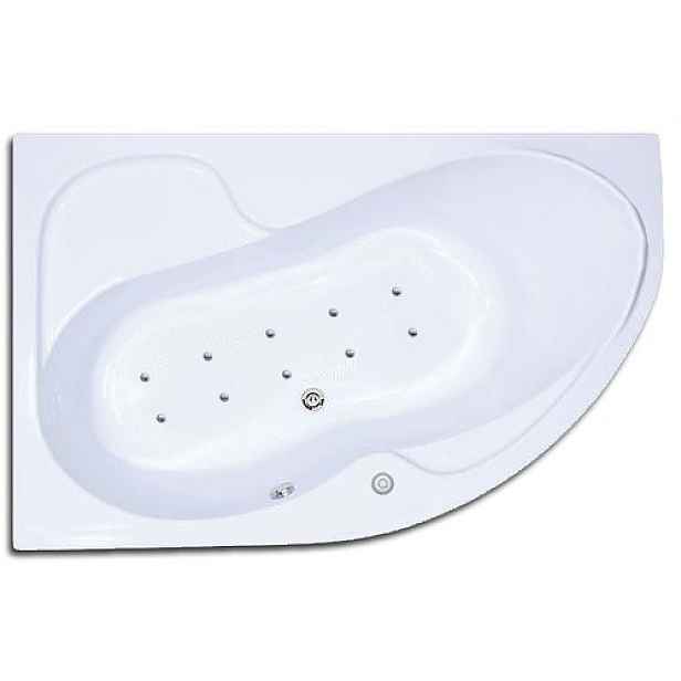 Excel Tesárek Laura Air Pneu 150 x 100 hydromasážní vana levá