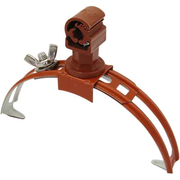 Podpěra vedení na hřebenáče Tremis PV 15smx FeZn cihlová 30 mm