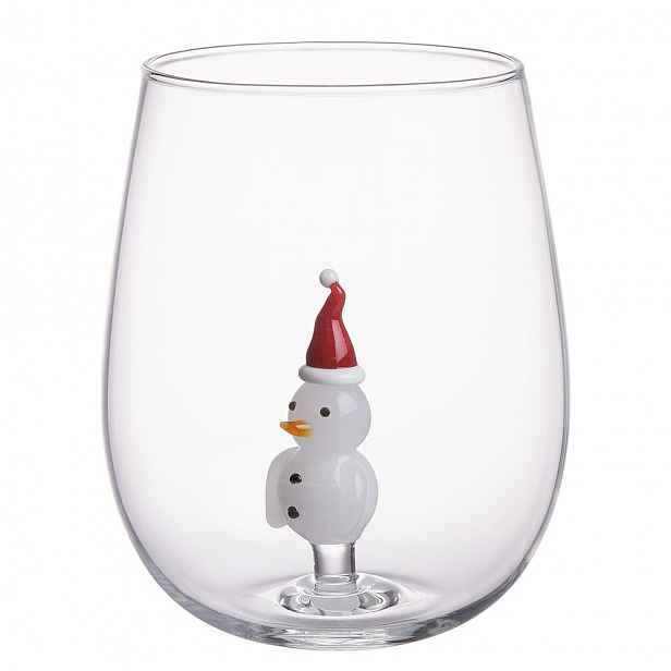Butlers MERRY & JOY Sklenice sněhulák 450 ml