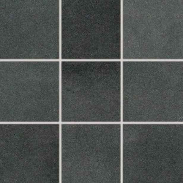 Dlažba Rako Extra černá 10x10 cm reliéfní DAR11725.1