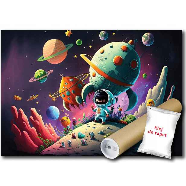 Fototapeta Flizelina Kosmos Astronauta 312x219